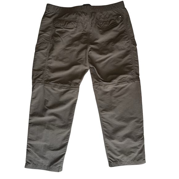 The North Face Men's Convertible Pants Zips To Shorts XXL Taupe Cargo Belted 2XL - Picture 6 of 16